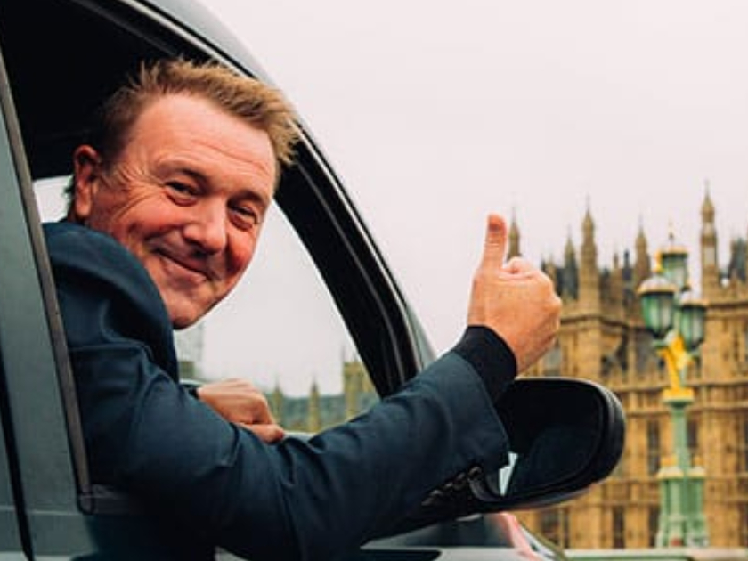Phil Tufnell Taxi